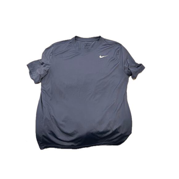 The Nike Tee Dri Fit Blue T-Shirt  Mens XL - Picture 1 of 3